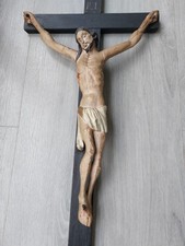 Sehr altes Holzkreuz Kruzifix