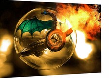 Leinwand Bilder Pokemon Glurak