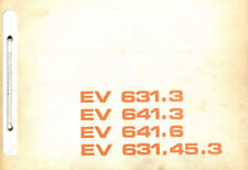 Balkancar Elektro Gabelstapler EV 631.3 641.3 641.6 631.45.3 Bedienung Abbildung