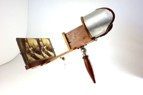Antiker stereo betrachter - antiker,