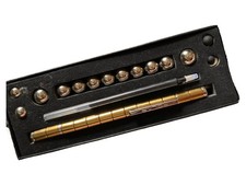 Polar Fidget Pen Kugelschreiber Gold mit Magnetkugeln Stressabbau