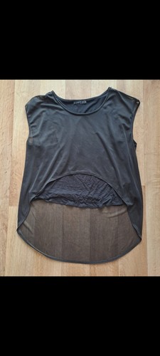 Oberteil mit transparenter - oberteil,