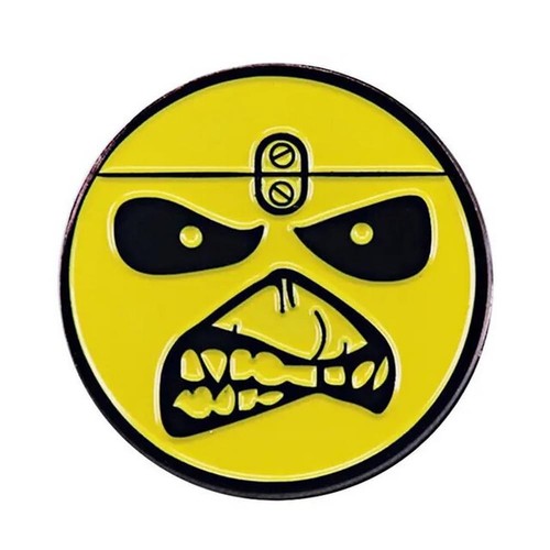Iron maiden eddy smilie - maiden, pin
