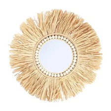 Dijk spiegel raffia - dijk,