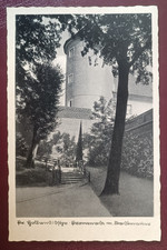 Ostpreußen - Preussisch Holland - Schlossturm - gelaufen