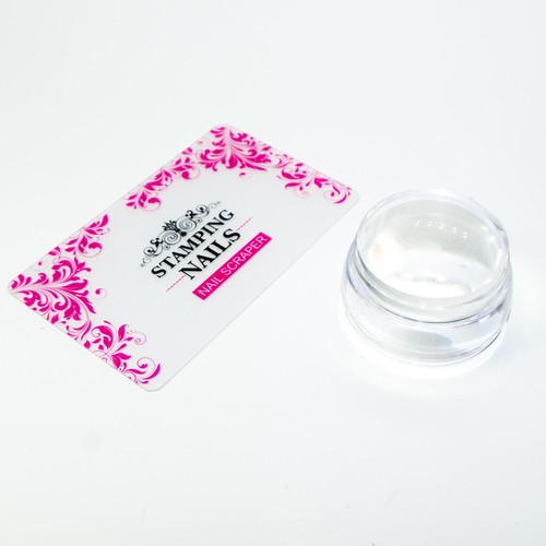 Clear jelly stempel - jelly, schaber