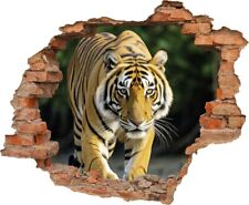 Wandtattoo Tiger in der Wildnis - verschiedene Rahmentypen DW000162