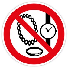 Aufkleber Verbotszeichen