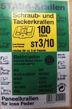 Paneelkrallen Profilholzkrallen Fugenkrallen ca. 200 Stück mit Schrauben/Stiften