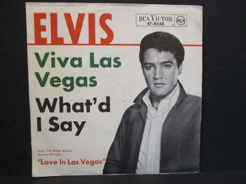 Elvis presley viva las - 7",
