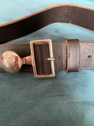 Scout gürtel vintage leder - gürtel,