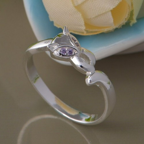 Silberring foxy amethyst - "foxy,