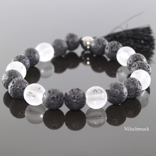 Gummiband shamballa armband - ,