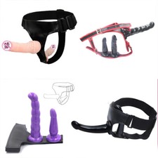 Unterwäsche Panty Strap-on mit Plug für Frauen SM Erotische Hosen Tragbare BDSM