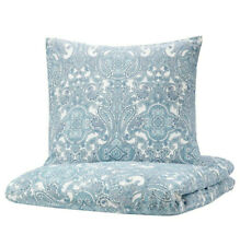 IKEA Bettwäsche Set - Jättevallmo Blau - 140x200 Bettbezug + Kissen Bettgarnitur