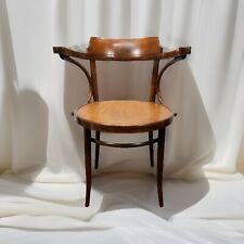 Bugholz Armlehnstuhl  Thonet Stil Art Deco Gropius Büro Schreibtisch