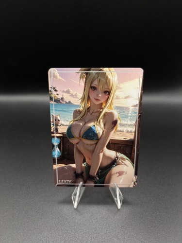 Lucy fairy tail waifu card - lucy,