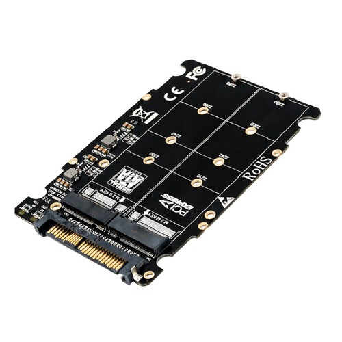 Dual port nvme und sata - m2,