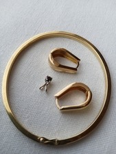 Armreifen gold 585,Ohrringe 585 ,(gestempelt),anhänger weißgold  mit Rechnung .