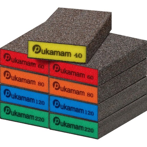Schleifschwämme set 9tlg nass - schleifschwämme,