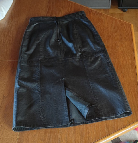 Echter lederrock lamm - ,