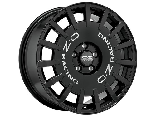 Racing gloss schwarz silber - oz,