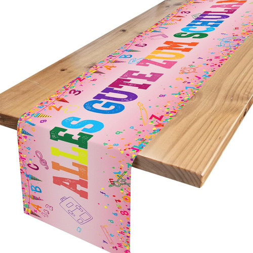 Einschulung deko rosa - einschulung,