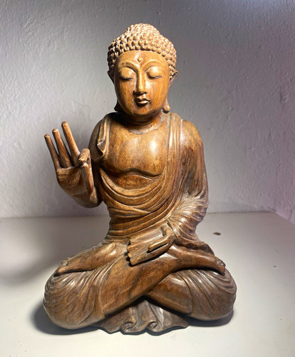 Buddha figur sitzend - figur, in