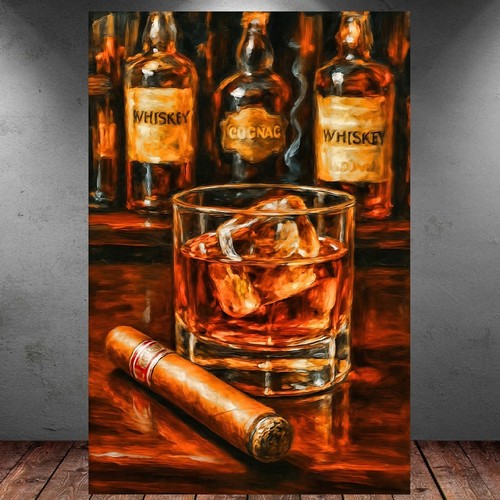 Leinwand bild xxl whiskey - er,