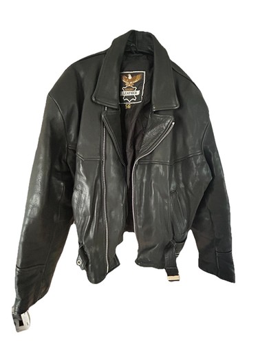 Motorradjacke genuine leather - genuine,