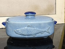 Fischtopf Keramik Steingut Fischterrine Alt Zustand OK 