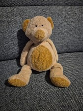 Teddy Bär  Nicotoy Beige Braun Stofftier Top Zustand 