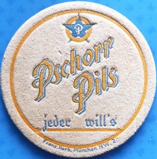 Alter Bierdeckel VK Pschorr
