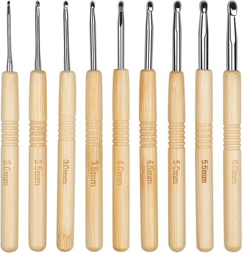 Häkelnadel set stück - set, 9