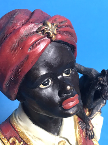 Afrikanische halb büste - afrikanische, mann