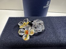 Swarovski Kristall Marienkäfer Auf Blumen OVP Zertifikat
