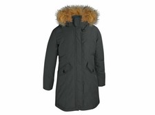 Moderne Eddie Pen Daunen Jacke  Parka Avey Gr. 176/16 Jahre Grau Neu!!!