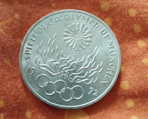 Gedenkmünze olympische spiele - gedenkmünze,
