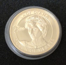 Gedenkprägungen Lady Diana -