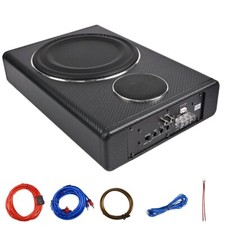8" 800W Bass Box Aktiv Subwoofer Kompakt Lautsprecher Auto Untersitz Subwoofer