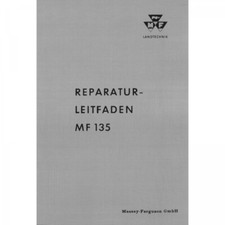 Massey Ferguson MF 135 mit dem Perkins AD3.152 Motor - Traktor Werkstatthandbuch