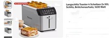 langschlitz toaster 4 scheiben