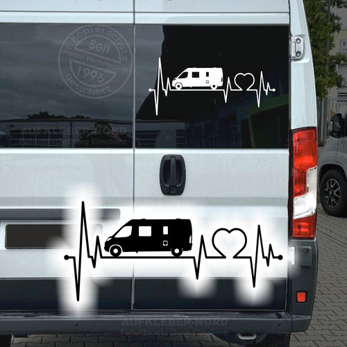 Herzschlag camper bus 70cm - herzschlag,