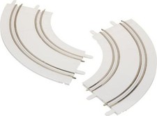 Carrera Go!!! / Digital 143 61644 Eis Kurve 1/90° 2 Stück glatte weisse Kurven