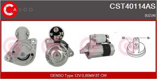 Cst40114as casco starter für - cst40114as,