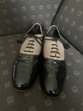 Raphael Damen Schuhe Größe 38,5 Schwarz Beige