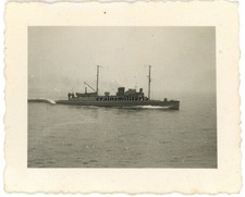 Orig. Foto Zollkreuzer Stettin Zoll Schiff Boot in Swinemünde Polen 1930'er