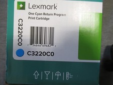 Lexmark Return Program C3220C0 Tonerkassette - cyan