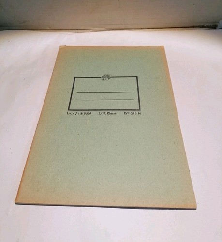 Ddr schulheft heft - ddr, 2-12
