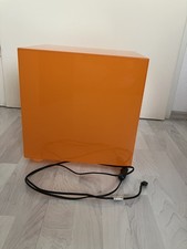 habitat Würfellampe Glowbox Orange